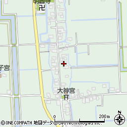 佐賀県佐賀市諸富町大字大堂2373周辺の地図