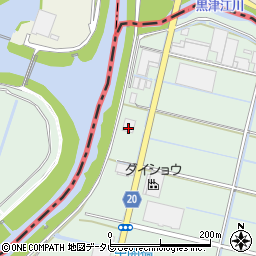 福岡県大川市道海島24周辺の地図