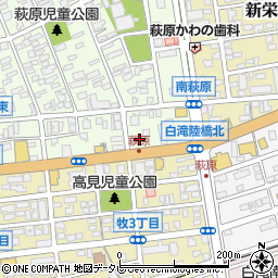 株式会社鈴花　大分萩原店周辺の地図