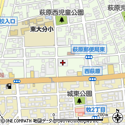 ホームインプルーブメントひろせ萩原店周辺の地図
