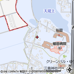 福岡県筑後市西牟田6376周辺の地図