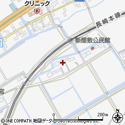 佐賀県小城市牛津町上砥川908周辺の地図