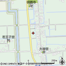 佐賀県佐賀市諸富町大字大堂2327-1周辺の地図