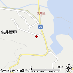 高知県高岡郡中土佐町矢井賀甲121周辺の地図