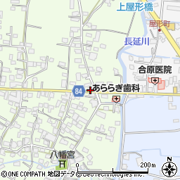 福岡県八女郡広川町久泉85周辺の地図