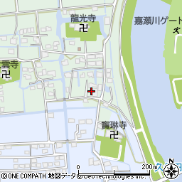 志波商店周辺の地図