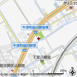 佐賀県小城市牛津町上砥川531周辺の地図