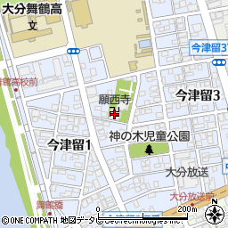 願西寺周辺の地図
