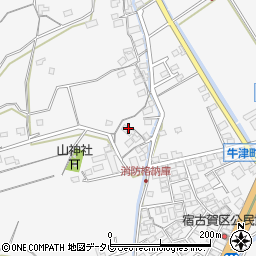 佐賀県小城市牛津町上砥川2530周辺の地図