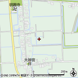 佐賀県佐賀市諸富町大字大堂2491周辺の地図