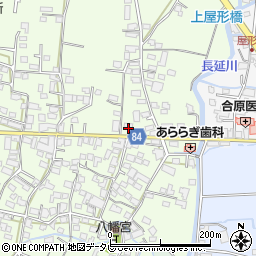 福岡県八女郡広川町久泉91-6周辺の地図