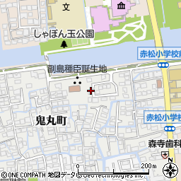 佐賀県佐賀市鬼丸町7周辺の地図