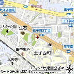株式会社ソニックジャパン　大分支店周辺の地図