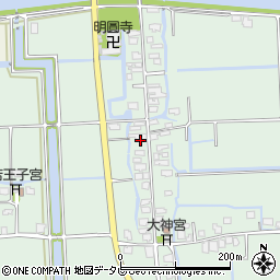 佐賀県佐賀市諸富町大字大堂2381周辺の地図