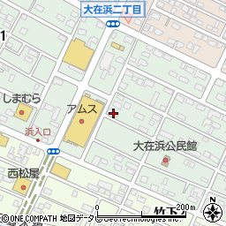 ファミール大在周辺の地図