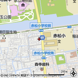個別指導塾サクラサクセスｃｏｍａｃｈｉ　佐賀城内教室周辺の地図