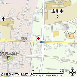福岡県八女郡広川町久泉484-1周辺の地図