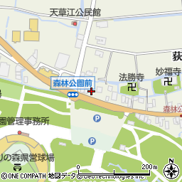 セブンイレブン佐賀森林公園前店周辺の地図