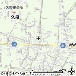 福岡県八女郡広川町久泉780-2周辺の地図