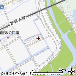 佐賀県小城市牛津町上砥川589周辺の地図