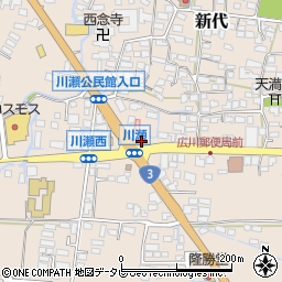 ビーライン広川店周辺の地図
