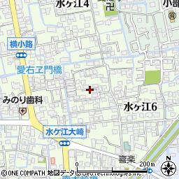 佐賀県佐賀市水ヶ江6丁目周辺の地図