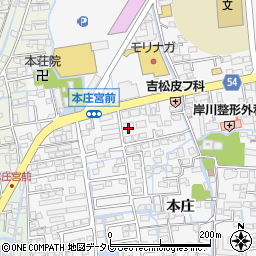 佐賀県佐賀市本庄町本庄896-1周辺の地図