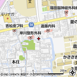 佐賀県佐賀市本庄町本庄859-3周辺の地図