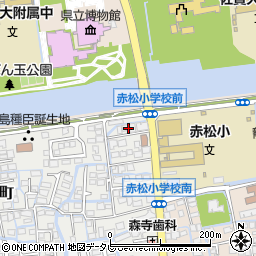 佐賀県佐賀市鬼丸町1周辺の地図