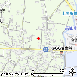 福岡県八女郡広川町久泉100周辺の地図