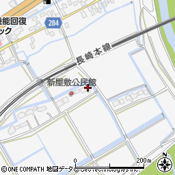 佐賀県小城市牛津町上砥川931-1周辺の地図