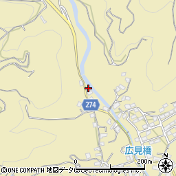 愛媛県宇和島市大浦1616周辺の地図