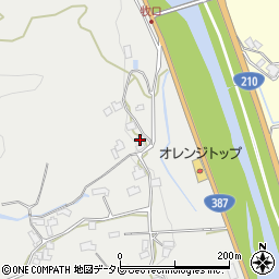 大分県玖珠郡九重町粟野869-4周辺の地図