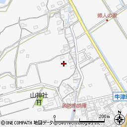 佐賀県小城市牛津町上砥川2546周辺の地図