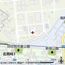 〒870-0106 大分県大分市鶴崎の地図