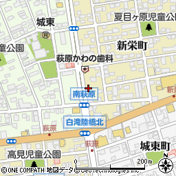 株式会社ライフコンサル大分周辺の地図