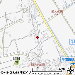 佐賀県小城市牛津町上砥川425周辺の地図