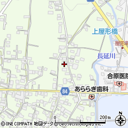 福岡県八女郡広川町久泉95-1周辺の地図