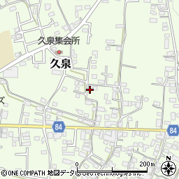 福岡県八女郡広川町久泉776-5周辺の地図