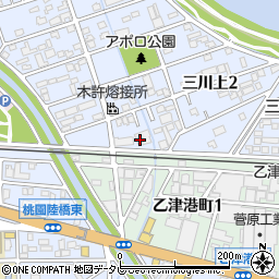 株式会社三木商店　大分営業所周辺の地図