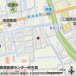 佐賀県佐賀市嘉瀬町中原76周辺の地図