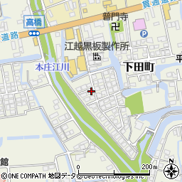 佐賀県佐賀市下田町5周辺の地図