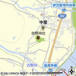 吉野神社周辺の地図