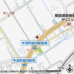 佐賀県小城市牛津町上砥川250周辺の地図