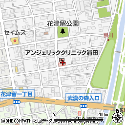 浦田介護保険サービスセンター周辺の地図