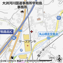 株式会社レクザム電子四国　宇和島工場周辺の地図