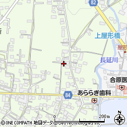 福岡県八女郡広川町久泉96-4周辺の地図