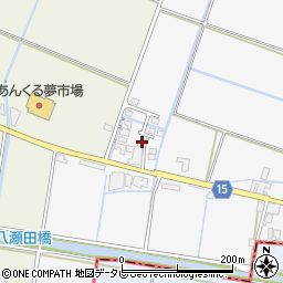 福岡県久留米市三潴町西牟田1278-7周辺の地図