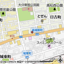 豊和銀行東支店周辺の地図