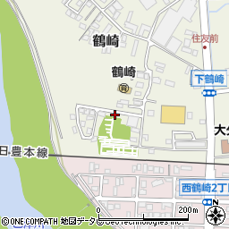 鶴崎グリーン公園周辺の地図